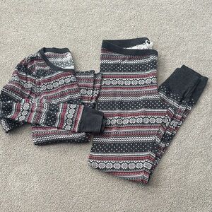 Cozy Fair Isle women’s Pajama Set